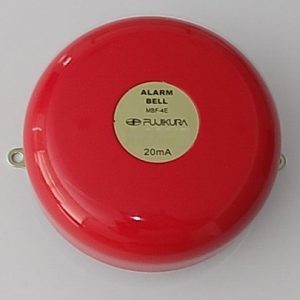 小型直流ベル 4型 MBF-4E　 DC24V 赤